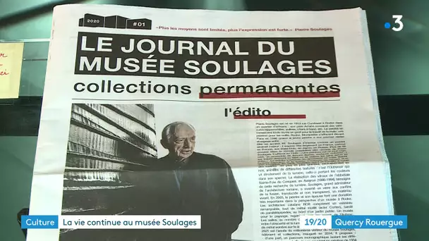 La vie continue au musée Soulages