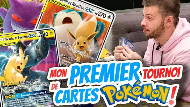 Mon PREMIER TOURNOI de CARTES POKEMON ! (ft. Sora)