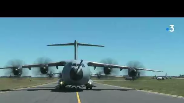 A bord de l'A400M lors du défilé aérien du 14 JUILLET - On vous embarque lors des répétitions