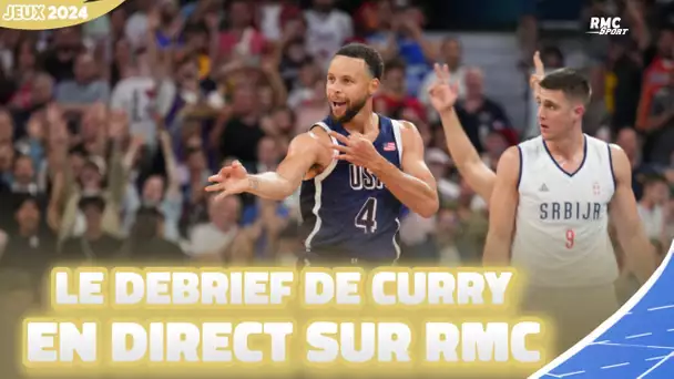JO 2024 / USA 110-84 Serbie: Le débrief de Curry sur RMC
