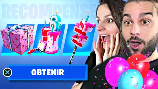 JOYEUX ANNIVERSAIRE FORTNITE ! (Cadeaux GRATUITS !)