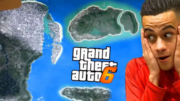 VOICI LA MAP DE GTA 6 ! (Fuite)