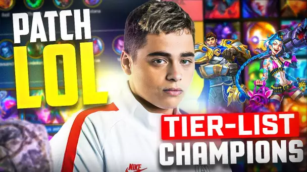 RETOUR DES G PA LU LE PATCH + TIER LIST DES CHAMPIONS A JOUER EN CORÉE