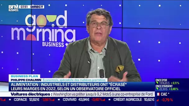 Phillipe Chalmin (Économiste) : Alimentation, les marges sont atteints