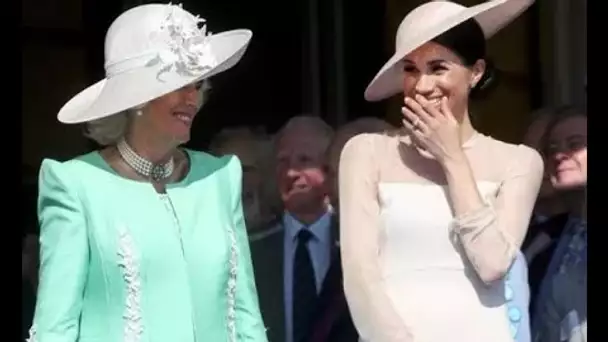 'Accueil d'autres femmes royales' Camilla 'a tendu la main de l'amitié' à Kate et Meghan