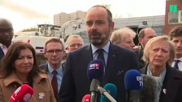 Chanteloup les Vignes: Édouard Philippe dénonce "une bande d'imbéciles"