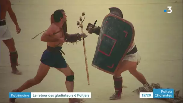 Poitiers : hommage aux gladiateurs au musée Sainte-Croix