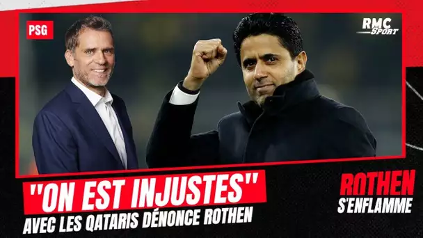PSG : "On est injustes avec les Qataris" dénonce Rothen