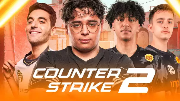 DÉCOUVERTE DU NOUVEAU COUNTER STRIKE 2 AVEC SAKEN, NISQY, TIKY & EXOTIIK