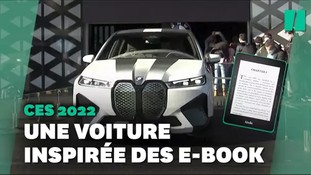 Au CES 2022, BMW dévoile l'iX Flow, 1ère voiture qui change de couleur