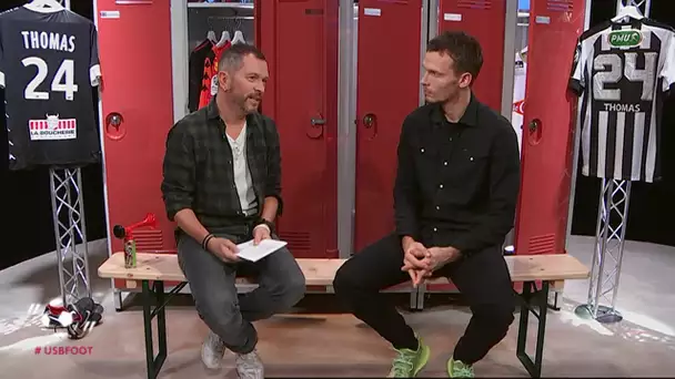 #USBFOOT n°45 : Romain Thomas défenseur du Angers SCO invité d' "une semaine en ballon"
