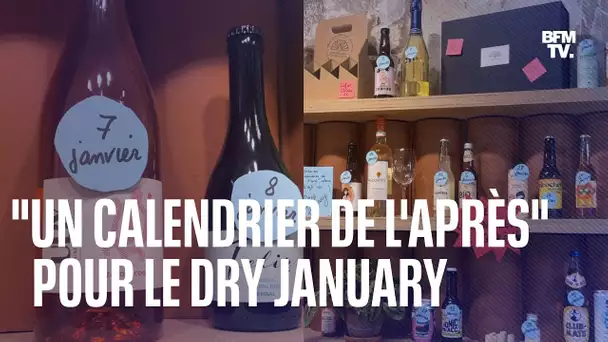 Dry January: un "calendrier de l’après" avec une boisson sans alcool par jour