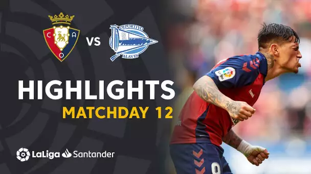 Highlights CA Osasuna vs Deportivo Alavés (4-2)