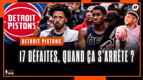 Les Detroit Pistons catastrophiques : 17 défaites consécutives !