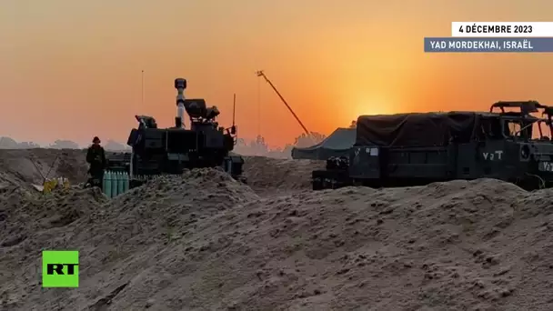 🇮🇱 Israël : l'artillerie de Tsahal bombarde la bande de Gaza