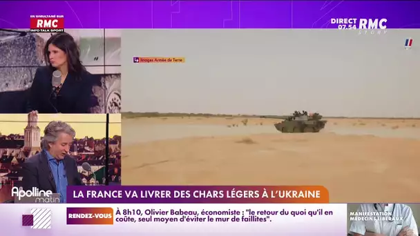 La France va livrer des chars de combat à l'Ukraine