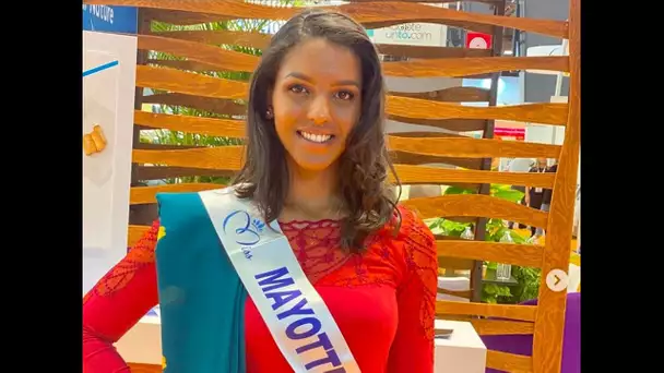 Miss France 2020  Eva Labourdère, Miss Mayotte, promet des « photos dossiers » sur ses copines du c