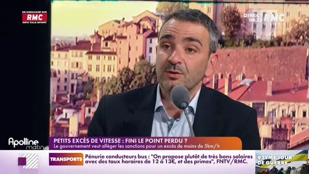 Chasseray : "Tous nos voisins pratiquent une tolérance sur les petits excès de vitesse"