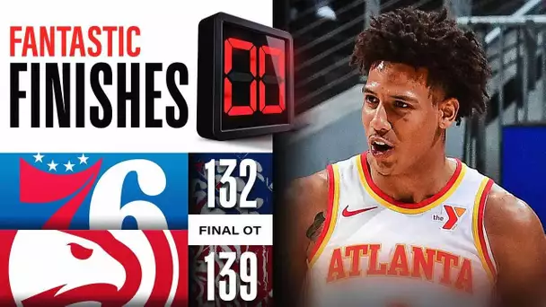 WILD OT ENDING 76ers vs Hawks | January 10, 2024