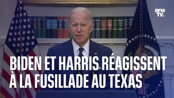 Les réactions de Joe Biden et Kamala Harris sur le port d'armes, après la fusillade au Texas