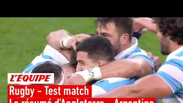 Rugby - Test-match : L'exploit de l'Argentine face à l'Angleterre à Twickenham