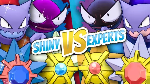 SHINY vs EXPERTS - POKEMON LET&#039;S GO - Stari, Staross, Fantominus & Spectrum