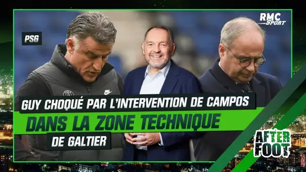PSG : "C’est grave", Guy choqué par l’intervention de Campos dans la zone technique de Galtier