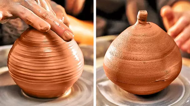 Idées d'artisanat et de bricolage satisfaisantes pour la poterie d'argile