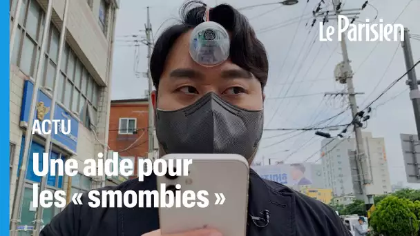 Un « troisième œil » pour éviter aux accros des smartphones de se prendre un panneau