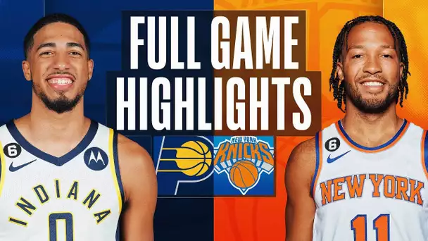 PACERS at KNICKS | FULL GAME HIGHLIGHTS | January 11, 2023