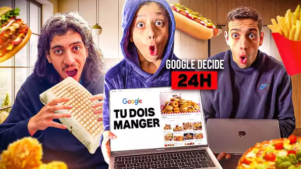 Google IMAGE DECIDE CE QU'ON MANGE PENDANT 24H ! 🥳 ( Incroyable la vidéo)