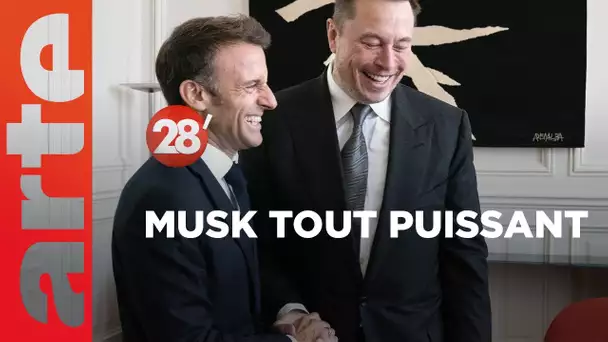 SpaceX, Twitter, Tesla, Neuralink : Elon Musk est-il devenu trop puissant ? - 28 Minutes - ARTE