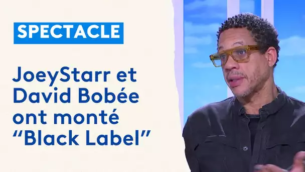 JoeyStarr et David Bobée ont monté ensemble "Black Label" au Théâtre du Nord.