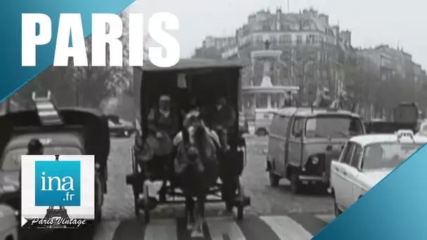 1969 : Cheval vs voiture dans Paris | Archive INA