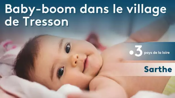 Tresson, dans la Sarthe, connaît un boum des naissances en 2021.