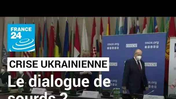 Ukraine : la Russie doute de l'utilité de nouveaux pourparlers avec l'Occident • FRANCE 24
