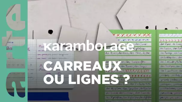 Les carreaux Séyès | Karambolage | ARTE Junior