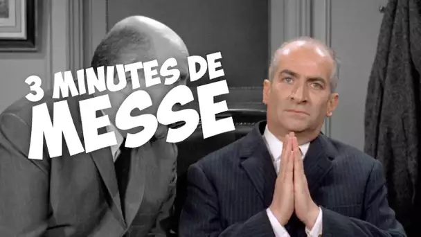 3 minutes de messe avec Louis de Funès !