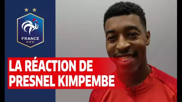 Réaction de Presnel Kimpembe, Equipe de France I FFF 2019