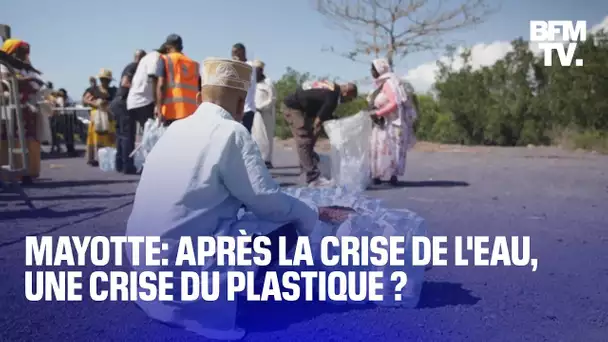 À Mayotte, la distribution de bouteilles d'eau fait craindre une explosion de la pollution plastique