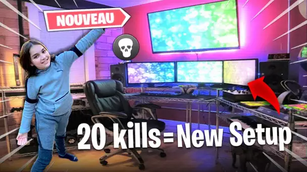 20 KILL = UN NOUVEAU SETUP POUR CETTE ENFANT SUR FORTNITE ?