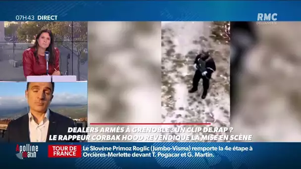 Dealers armés à Grenoble: juste un clip de rap? "Gérald Darmanin devrait cesser ses coups de menton"