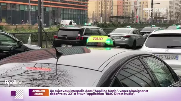 À Lyon, les chauffeurs de taxi ont vu leurs courses diminuer de moitié depuis début janvier
