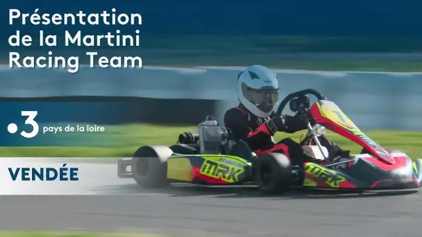Karting : présentation des pilotes de la Martini Racing Team