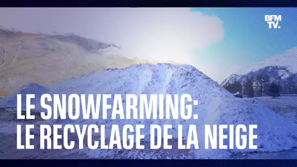 Snowfarming: quand la neige est recyclée d'un hiver à l'autre