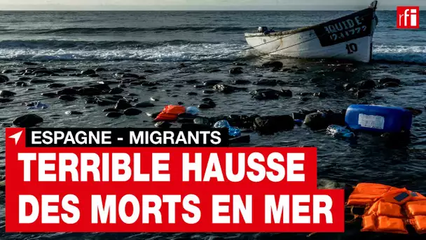 Traversées en mer vers l'Europe : une ONG établit un triste record en Espagne • RFI
