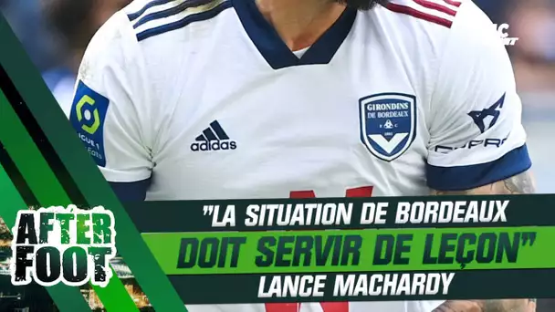 "La situation de Bordeaux doit servir de leçon pour tout le football français" lance MacHardy