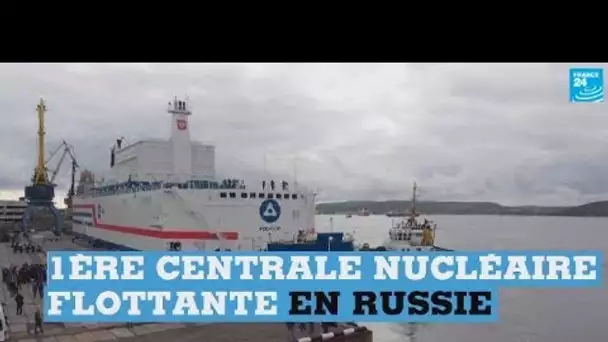 En Russie, la première centrale nucléaire flottante en route vers l'Arctique