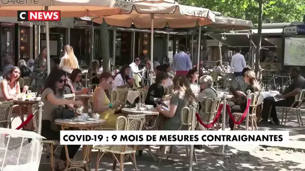 Covid : 9 mois de mesures contraignantes