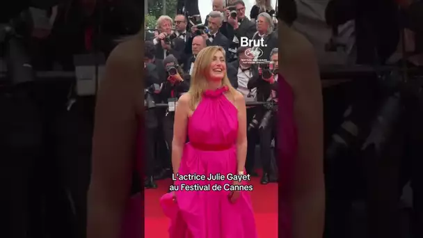 Julie Gayet au Festival de Cannes.